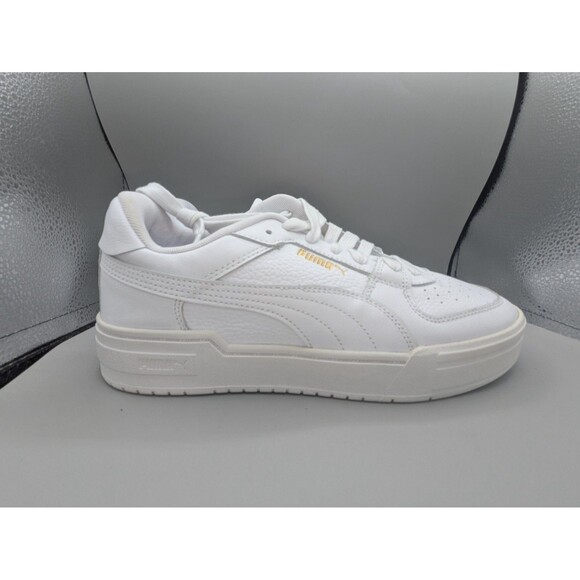 MEN’S PUMA CA PRO CLASSICS SNEAKERS/  TRIPLE WHITE SIZE  9 - Picture 1 of 11